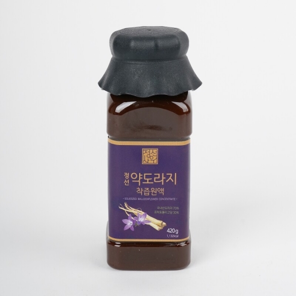 정선 약도라지 착즙 원액 420g-정선아라리한과농원영농조합법인-차세대 판로플랫폼 스토어(STORE) 36.5