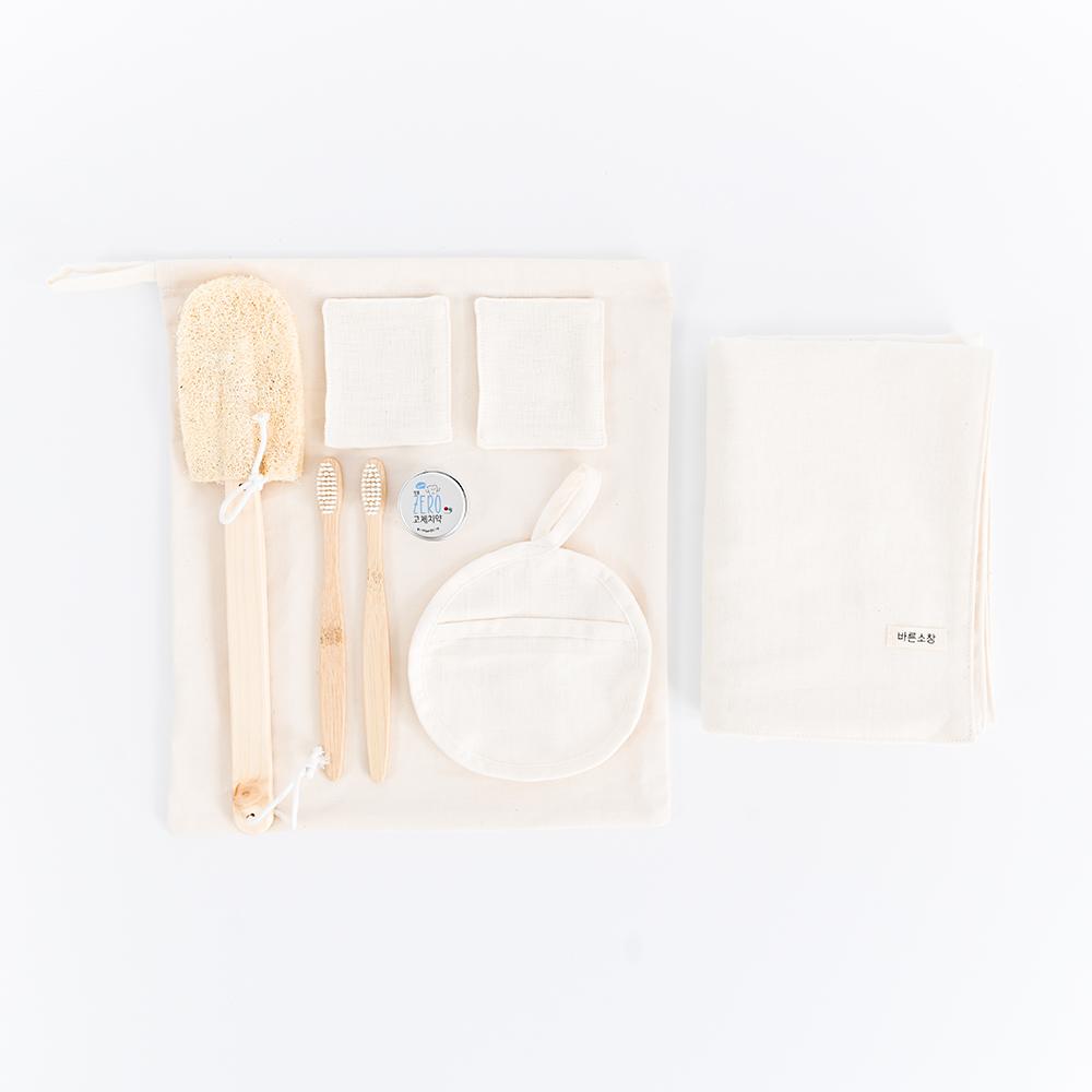 [퀸비스토어] 제로웨이스트 집들이선물 욕실 7종 세트-주식회사 퀸비스토어-차세대 판로플랫폼 스토어(STORE) 36.5