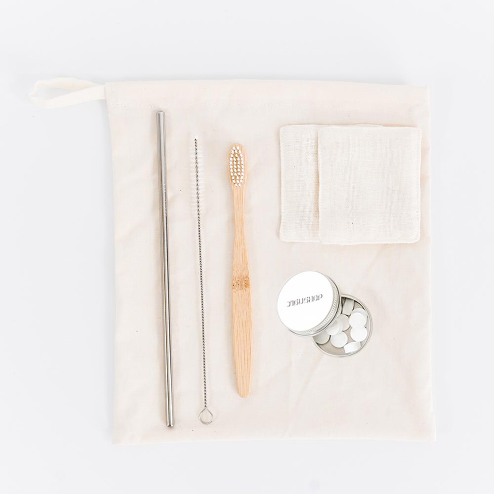 퀸비 제로웨이스트 트래블키트 여행용 세면도구세트-주식회사 퀸비스토어-차세대 판로플랫폼 스토어(STORE) 36.5