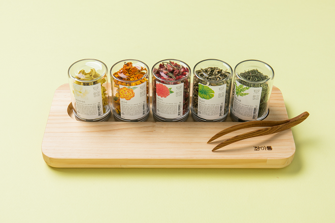 할매화첩 꽃차5종 트레이-화이통협동조합-차세대 판로플랫폼 스토어(STORE) 36.5