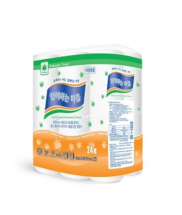 한마음 두루마리(함께)60m천연  HM-FT-R60  (72롤)-(사)한마음장애인복지회(한마음사업단)-차세대 판로플랫폼 스토어(STORE) 36.5