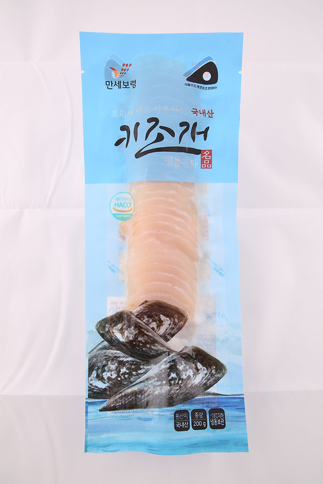 키조개 명품관자 슬라이스 3mm 200g