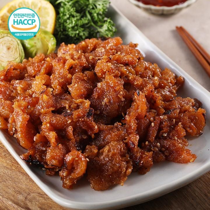 [특허] 약선푸드 바삭하고 쫄깃한 닭껍질 숯불구이 / 찹쌀구이 (옵션택1) 150g 1팩 +찍어먹는소스-약선푸드 협동조합-차세대 판로플랫폼 스토어(STORE) 36.5