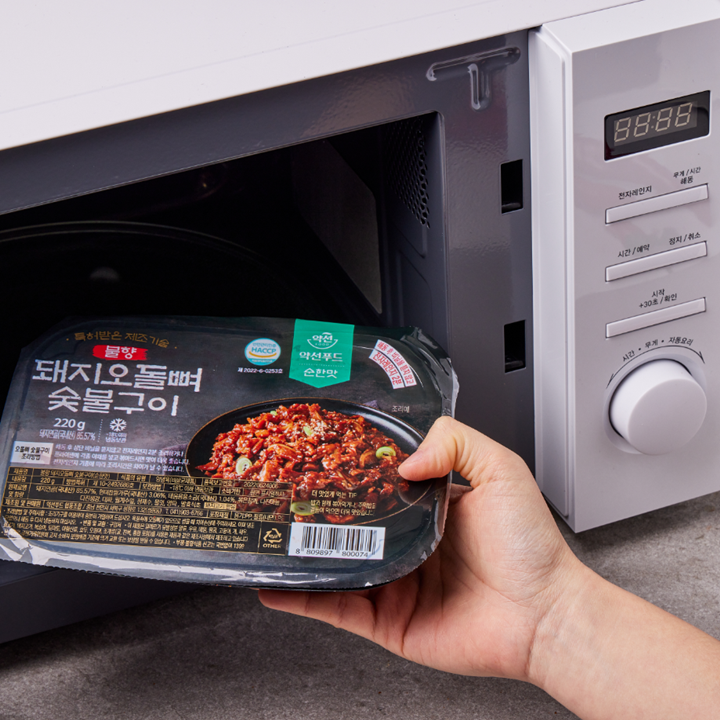 특허출원한 약선푸드 불향 돼지오돌뼈 숯불구이 220g 1팩 (매운맛, 순한맛) 옵션택1-약선푸드 협동조합-차세대 판로플랫폼 스토어(STORE) 36.5