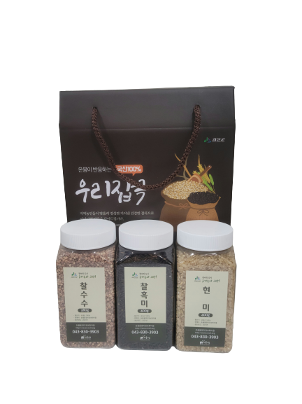 [둔율올갱이] 잡곡세트[현미,찰수수,찰흑미]