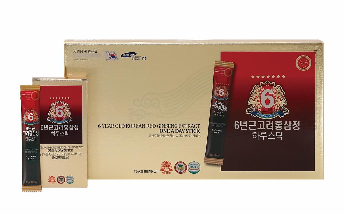6년근고려홍삼정 하루스틱
