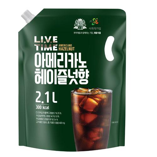 라이브타임 헤이즐넛향