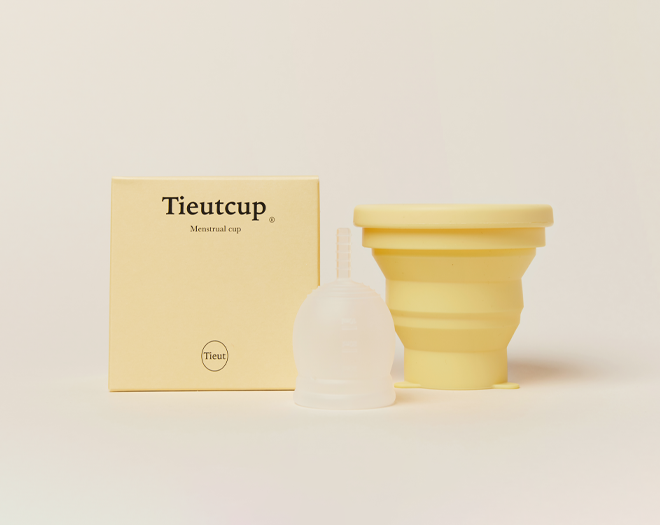 초보자도 쉬운 세상 편한 친환경 생리컵 세척 소독 보관컵 티읕컵