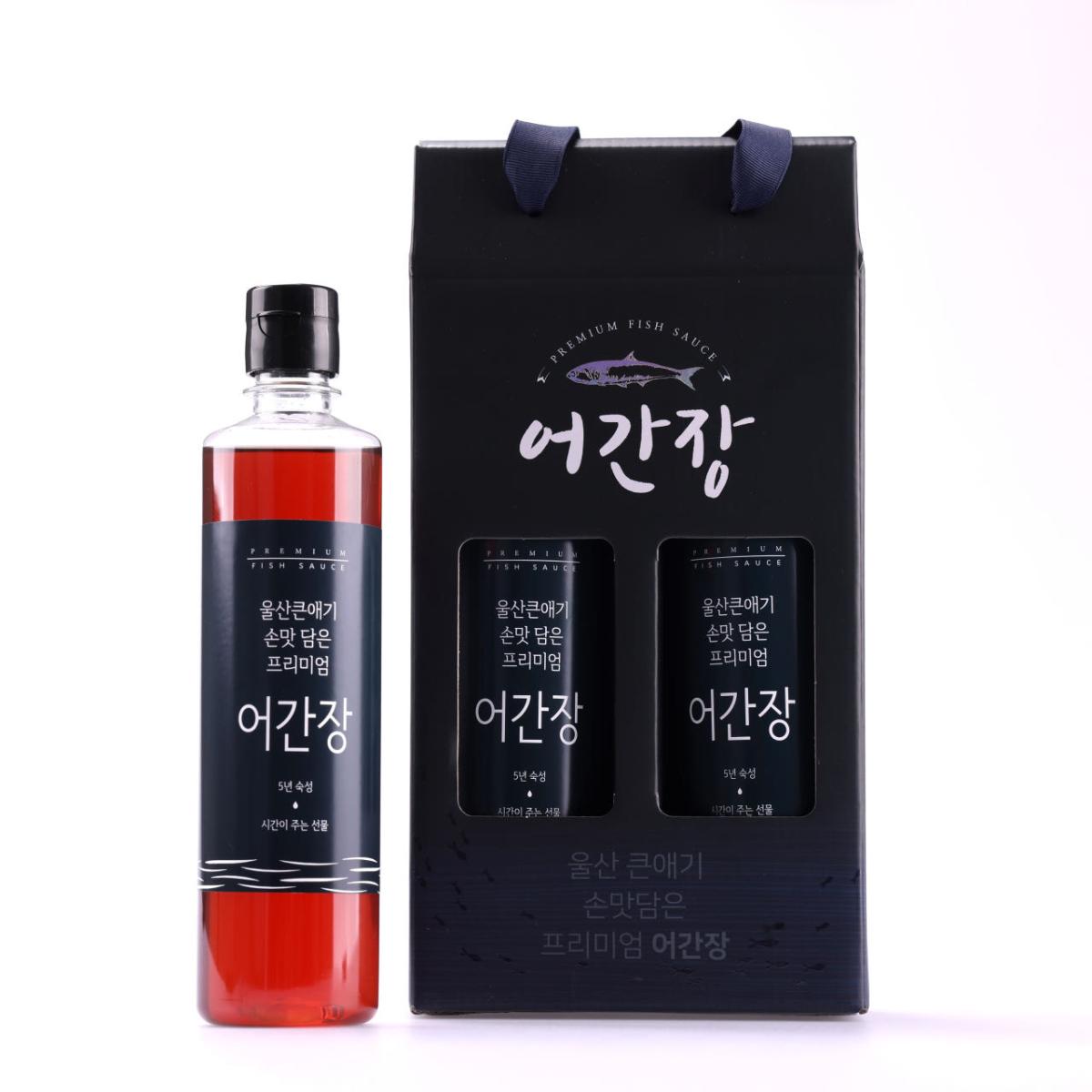 울산큰애기 손맛담은 프리미엄 어간장500ml_세트