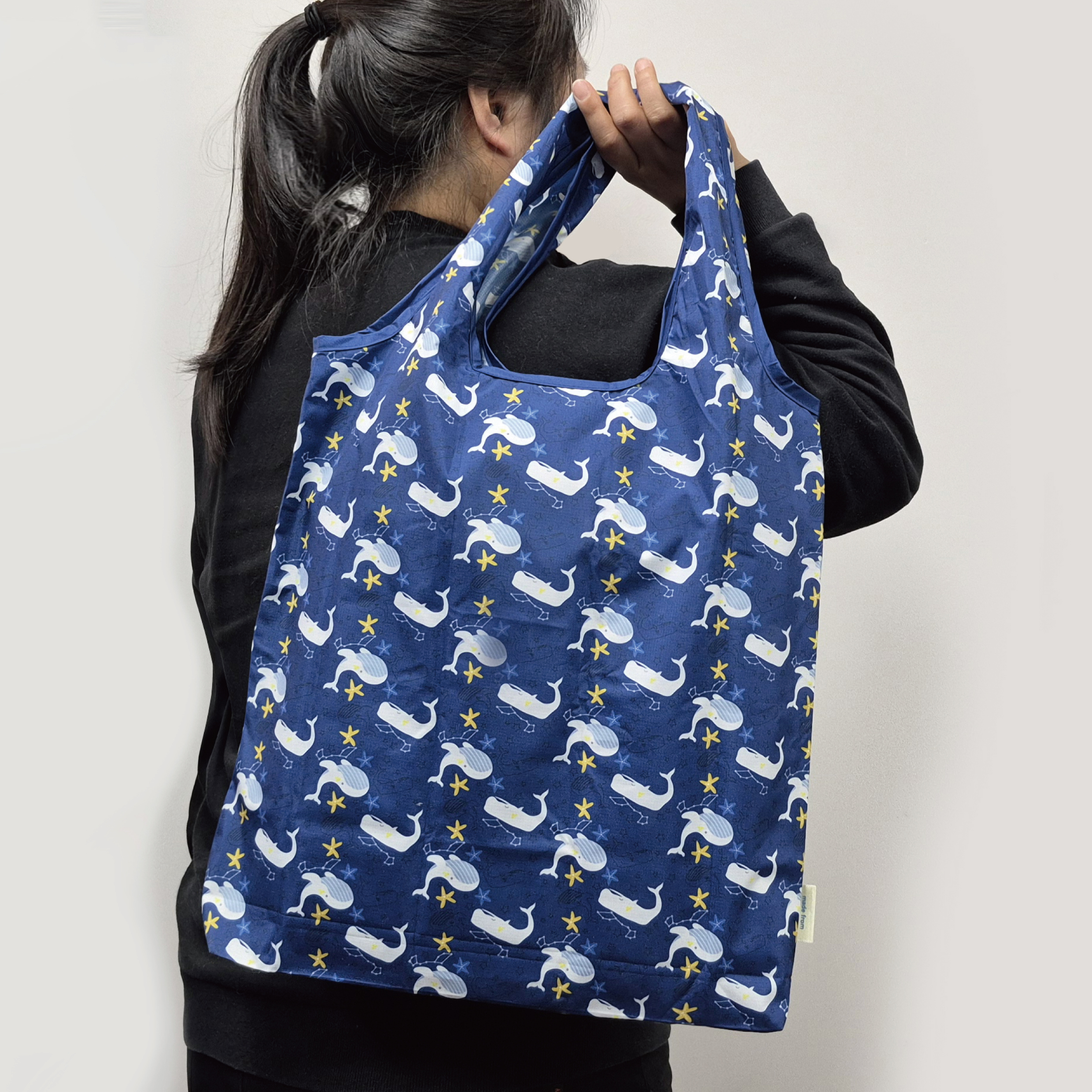 폐트병 새활용 고래 장바구니-(주)우시산-차세대 판로플랫폼 스토어(STORE) 36.5