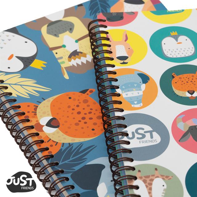 [JUSTFRIENDS] 유선트윈링노트L