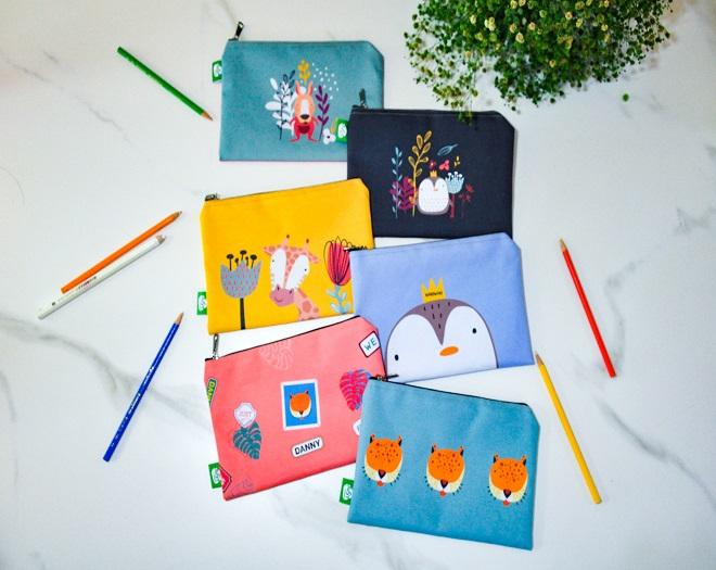 [JUST FRIENDS] 화장품 원단 파우치