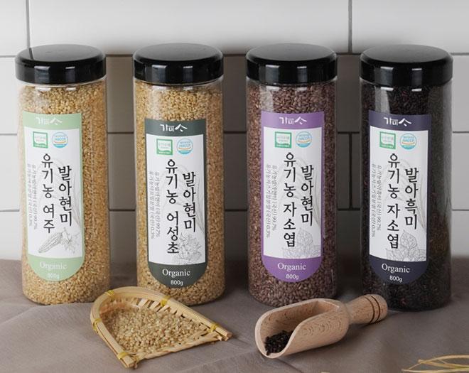 가미사 유기농 발아현미 발아흑미 800g 여주, 어성초, 자소엽