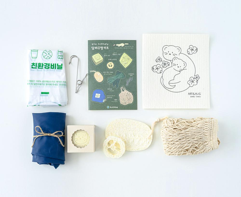 아트앤허그 제로웨이스트 담비 주방 세트 B-주식회사 아트앤허그-차세대 판로플랫폼 스토어(STORE) 36.5