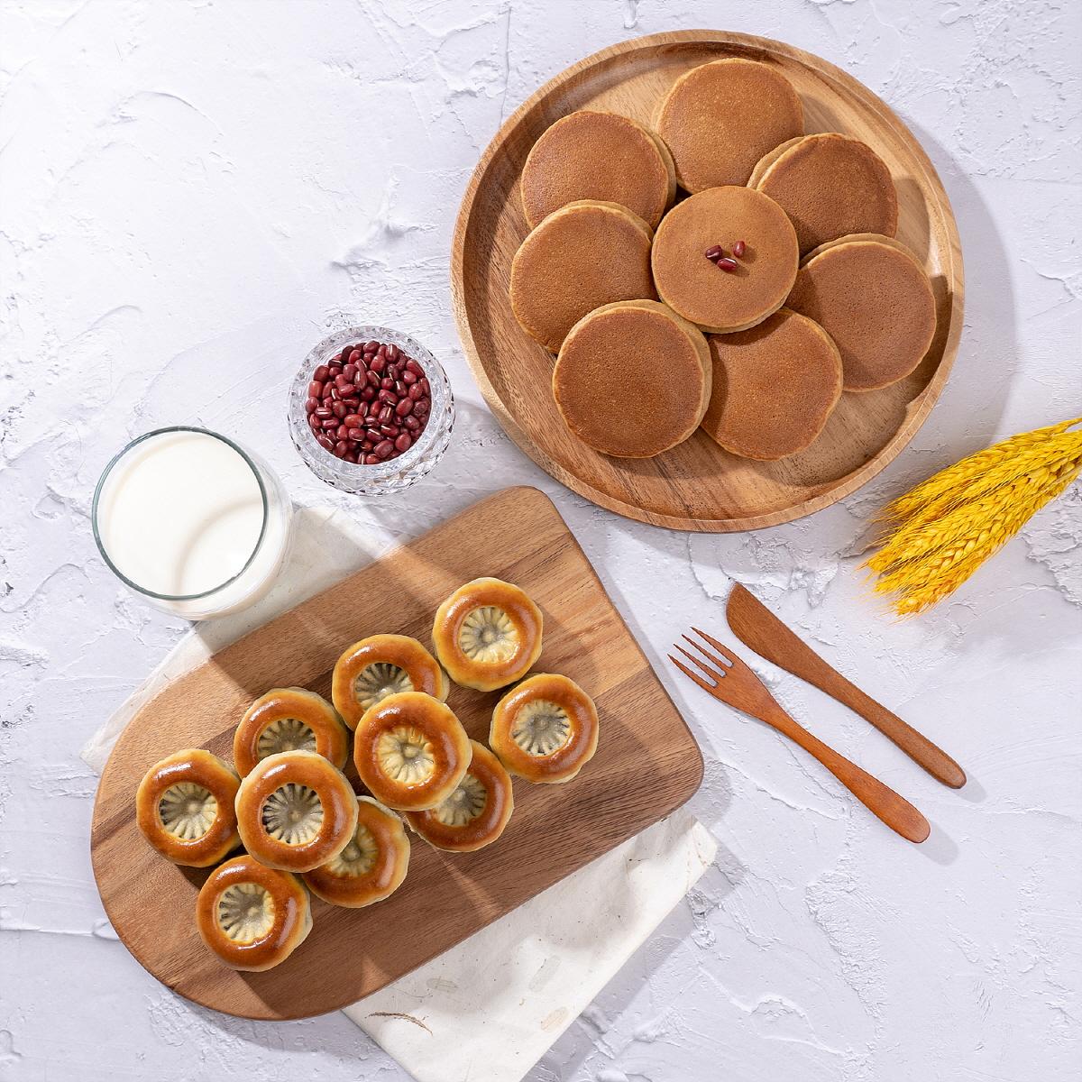 [경주수제명품] 경주제과 경주빵,찰보리빵 반반 세트 [20개입]