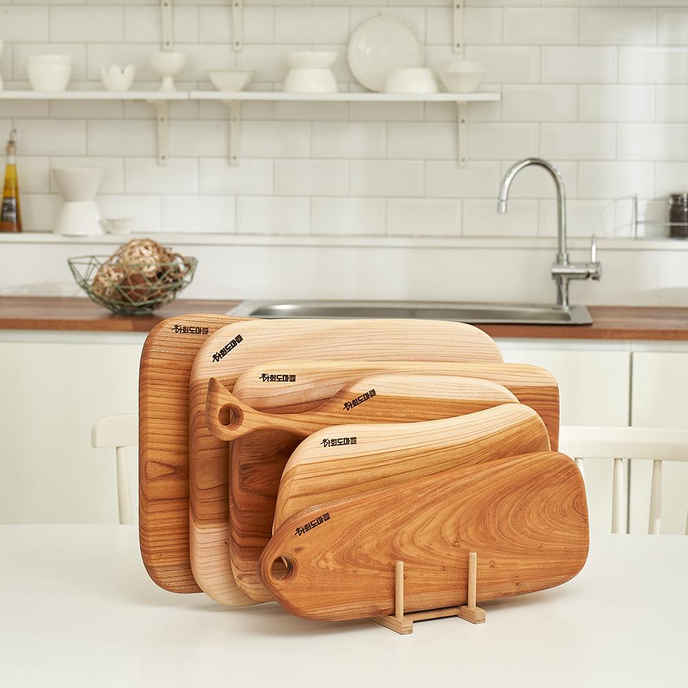 안동 하회도마 느티나무 수제도마