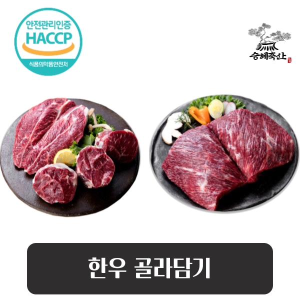[승혜축산] 한우 1+등급 사태/양지 국거리 장조림 600g (덩어리)-냉장