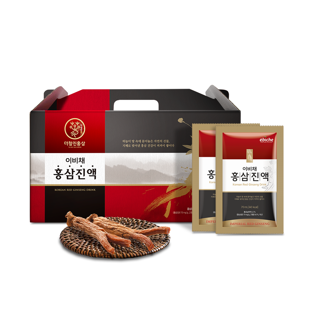 더참진 이비채 홍삼진액 70ml * 21포