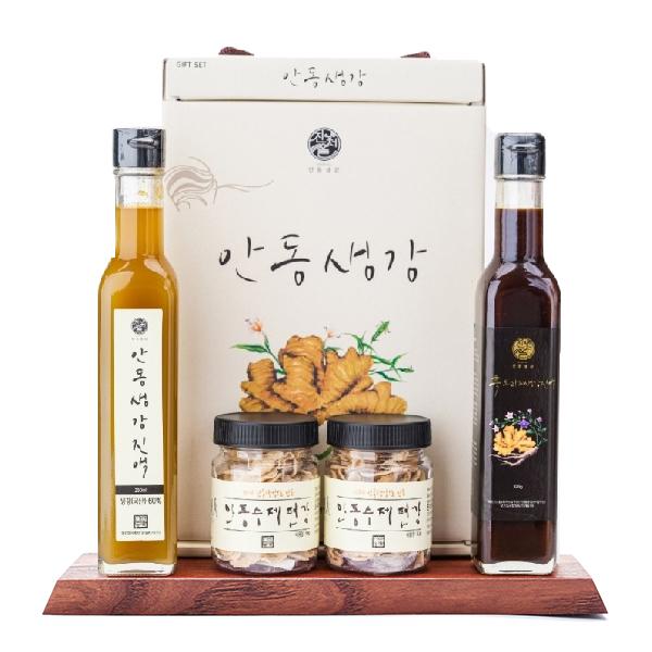 진저올 안동생강진액(흑생)4종세트