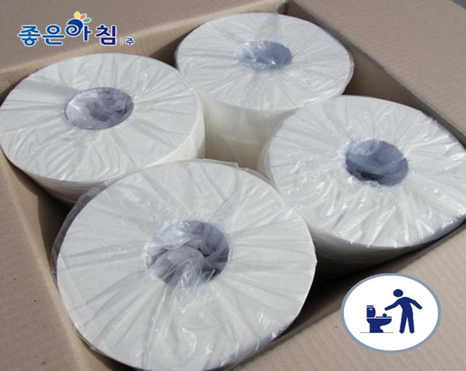 I좋은아침I 1/2/3겹 (선택) 단단하고 오래쓰는 업소용 대용량 점보롤(1박스16롤)-주식회사좋은아침-차세대 판로플랫폼 스토어(STORE) 36.5