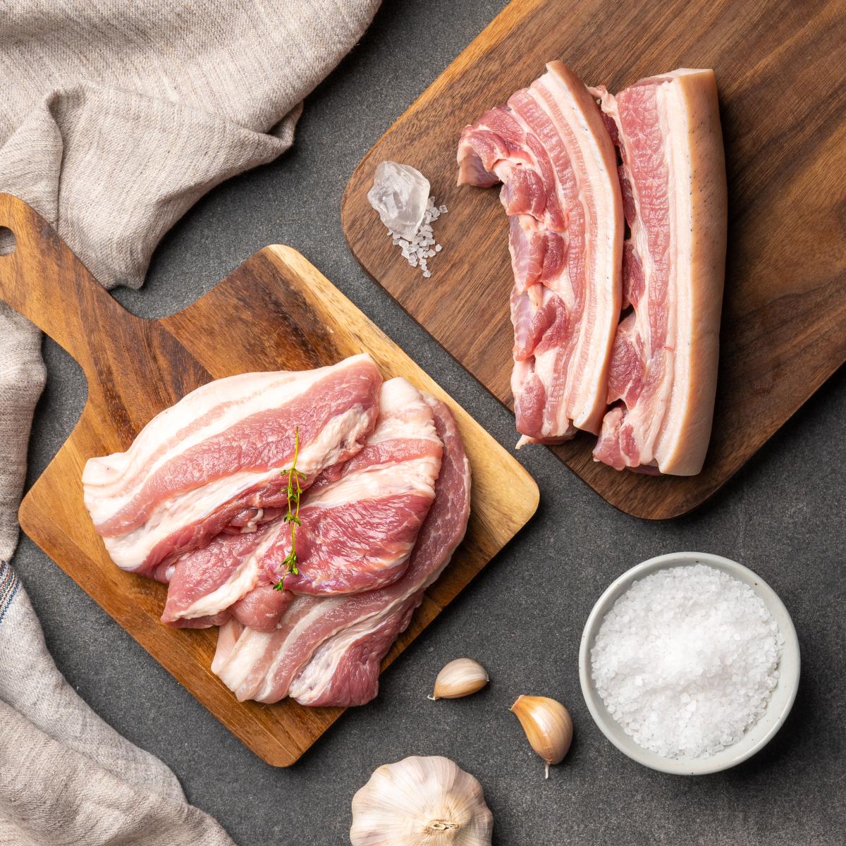 [지리산산골흑돼지] 지리산 흑돼지 오겹살 500g (구이용, 수육용) 