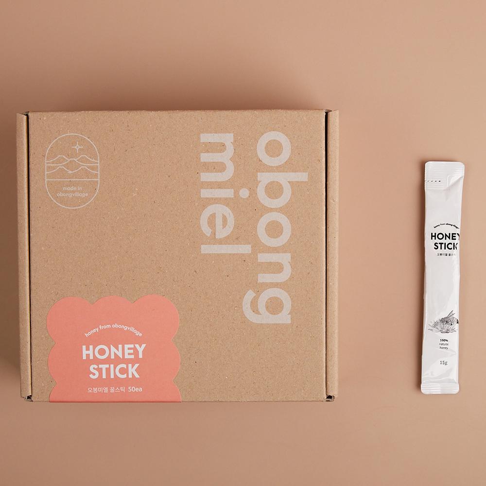 오봉미엘 꿀스틱 50개입 / Obong miel honey stick