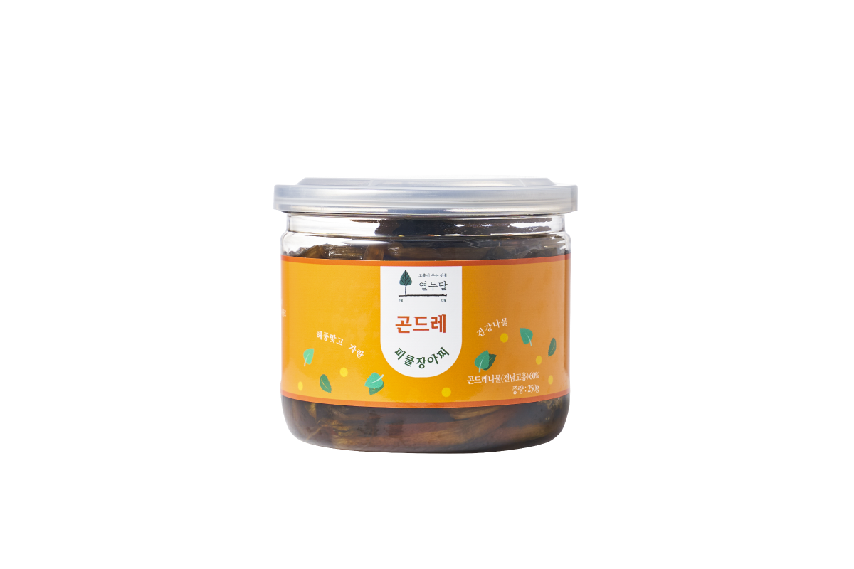 곤드레 나물 피클 장아찌 250g