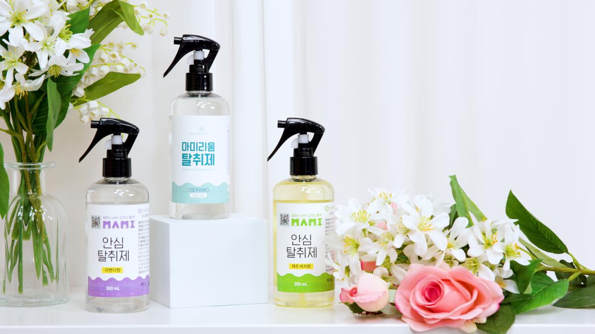 마미리움 탈취제  6가지 향100ml, 300ml