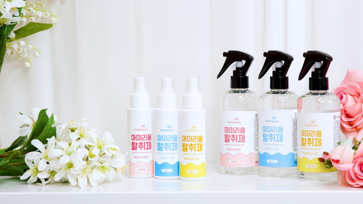마미리움 탈취제  6가지 향100ml, 300ml