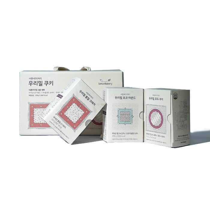 [setonbakery] 우리밀쿠키세트小(3종)