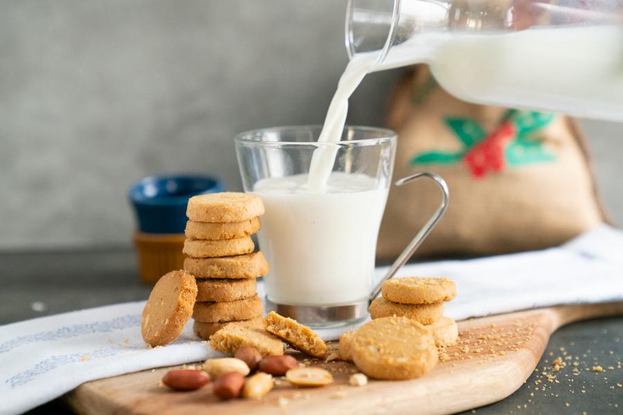 틔움긴생각 우리밀 땅콩쿠키