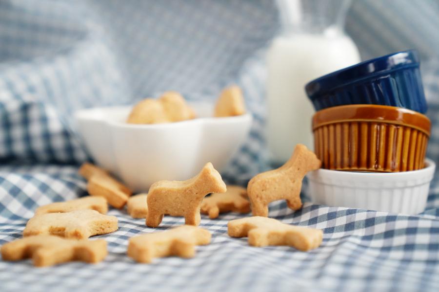 틔움긴생각 우리밀 동물쿠키