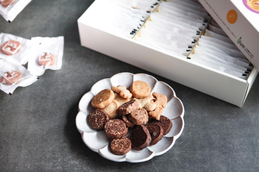 틔움긴생각 우리밀 동물쿠키