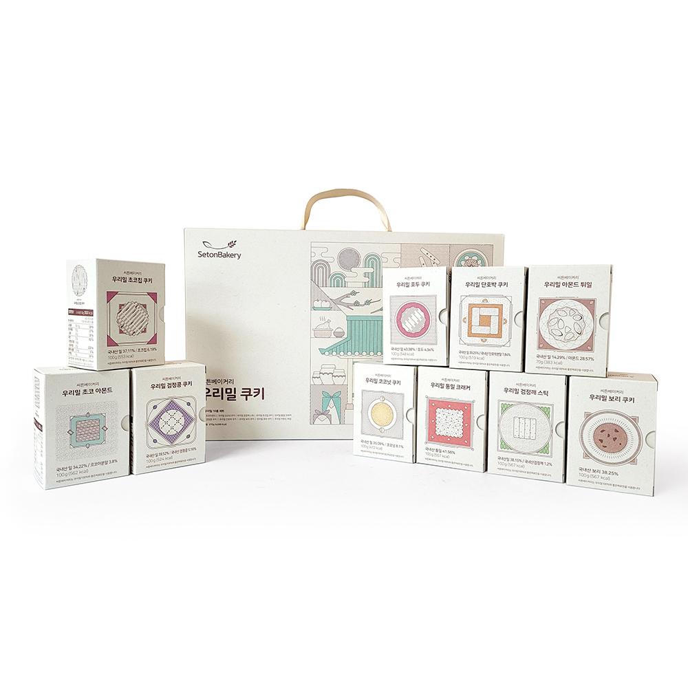 [setonbakery] 우리밀쿠키 10종 선물세트