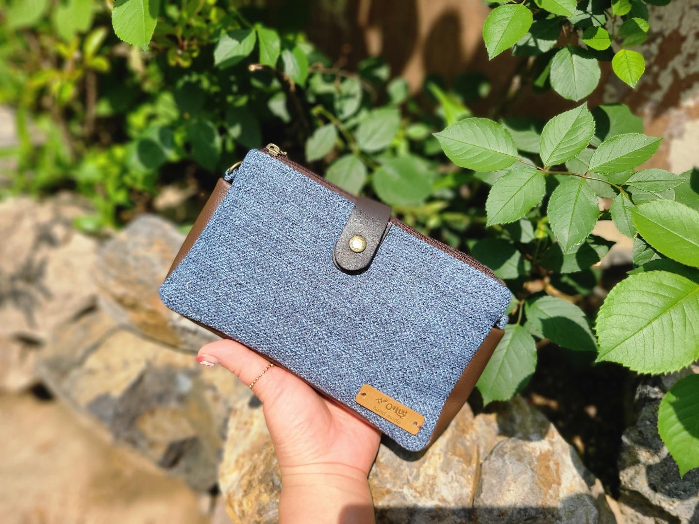 2중지퍼 무지린넨 크로스백-예쁜손공예협동조합-차세대 판로플랫폼 스토어(STORE) 36.5