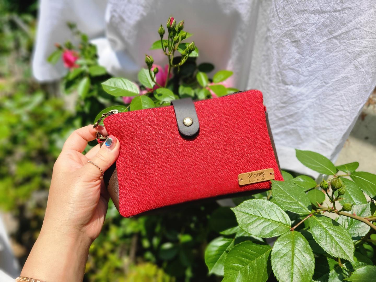 2중지퍼 무지린넨 크로스백-예쁜손공예협동조합-차세대 판로플랫폼 스토어(STORE) 36.5