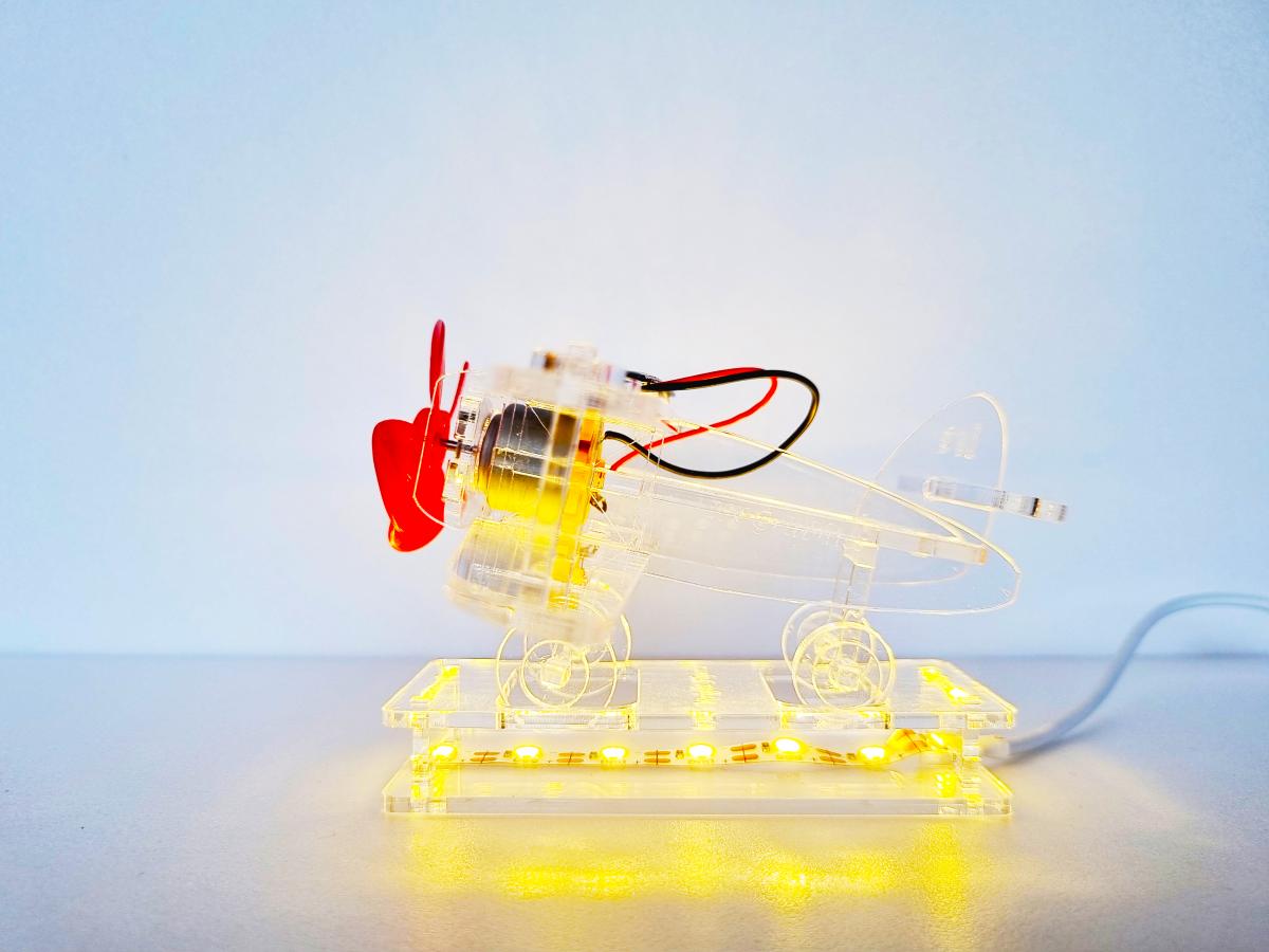 DIY 태양광 아크릴 경비행기