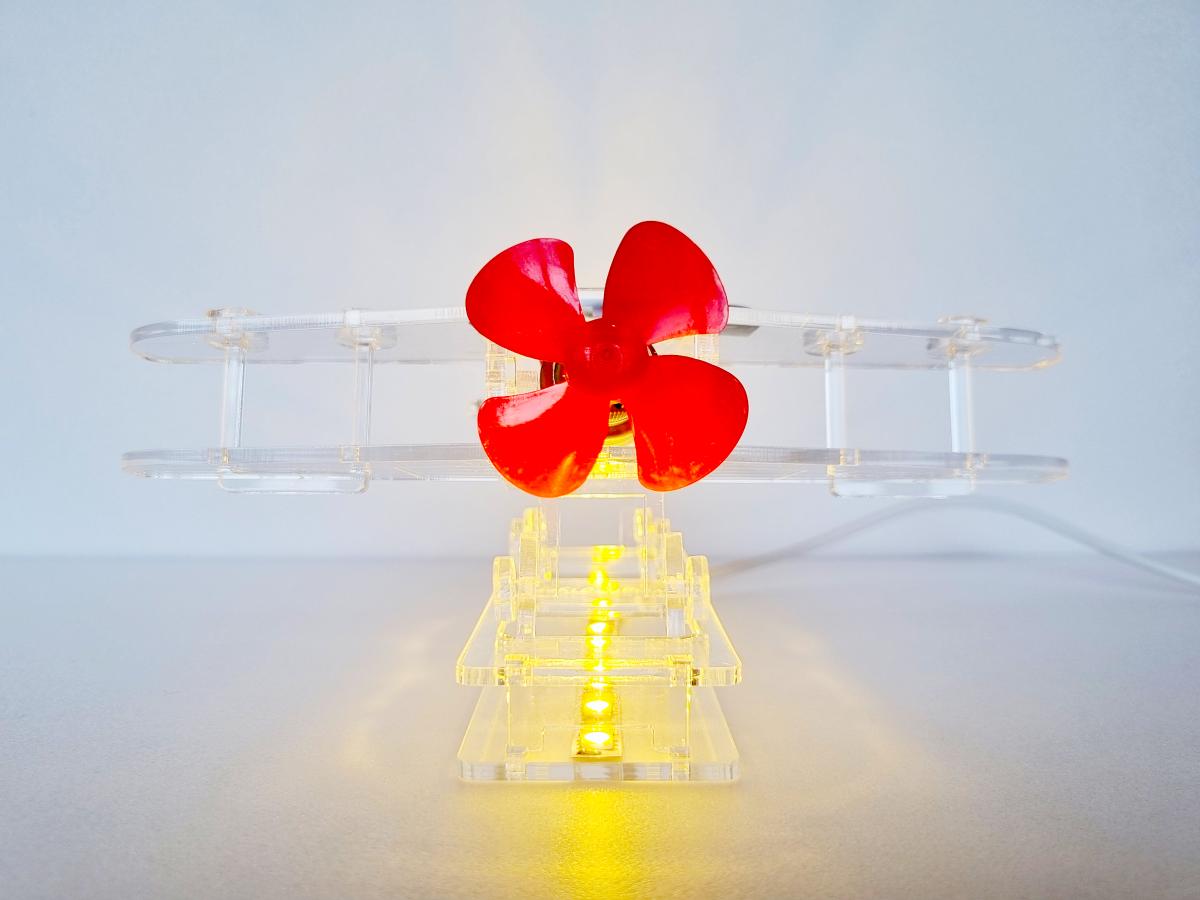 DIY 태양광 아크릴 경비행기