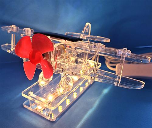 DIY 태양광 아크릴 경비행기