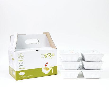 건전농부 꾸지뽕천년초 쌀국수 컵면 6봉