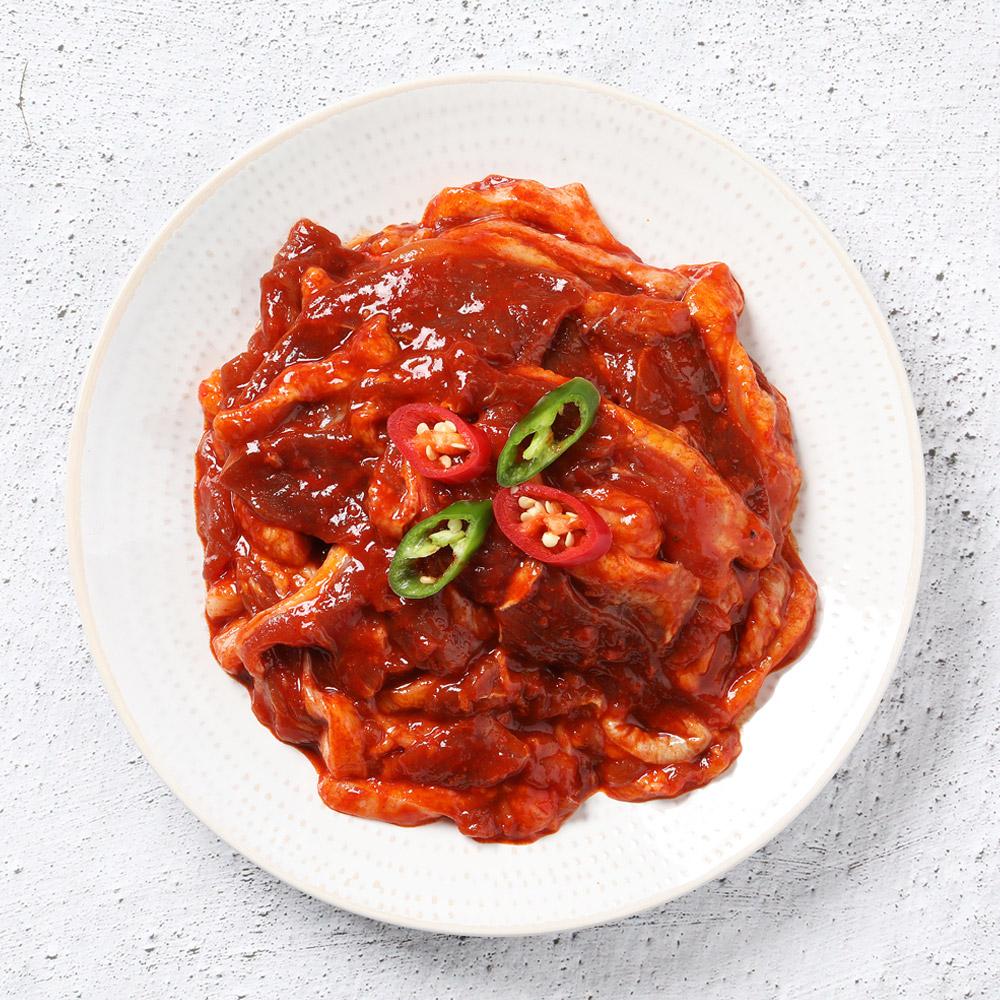 두메산골 오리양념주물럭 300g * 5팩