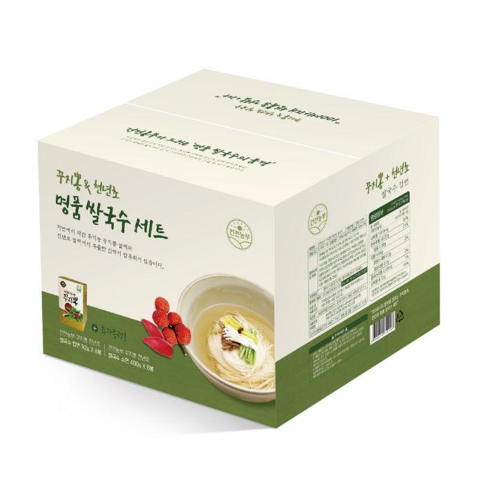[초특가]건전농부 꾸지뽕천년초 명품쌀국수선물세트