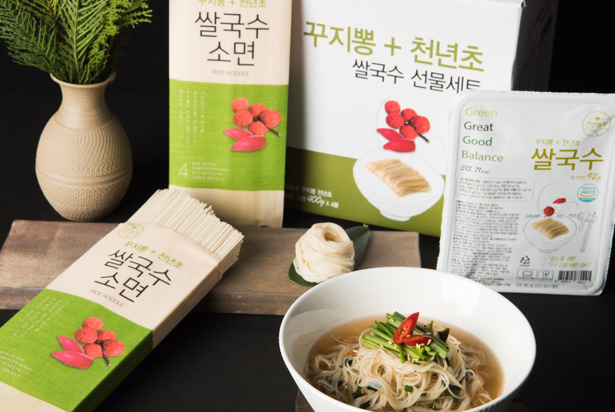 건전농부 꾸지뽕천년초 쌀국수 선물세트