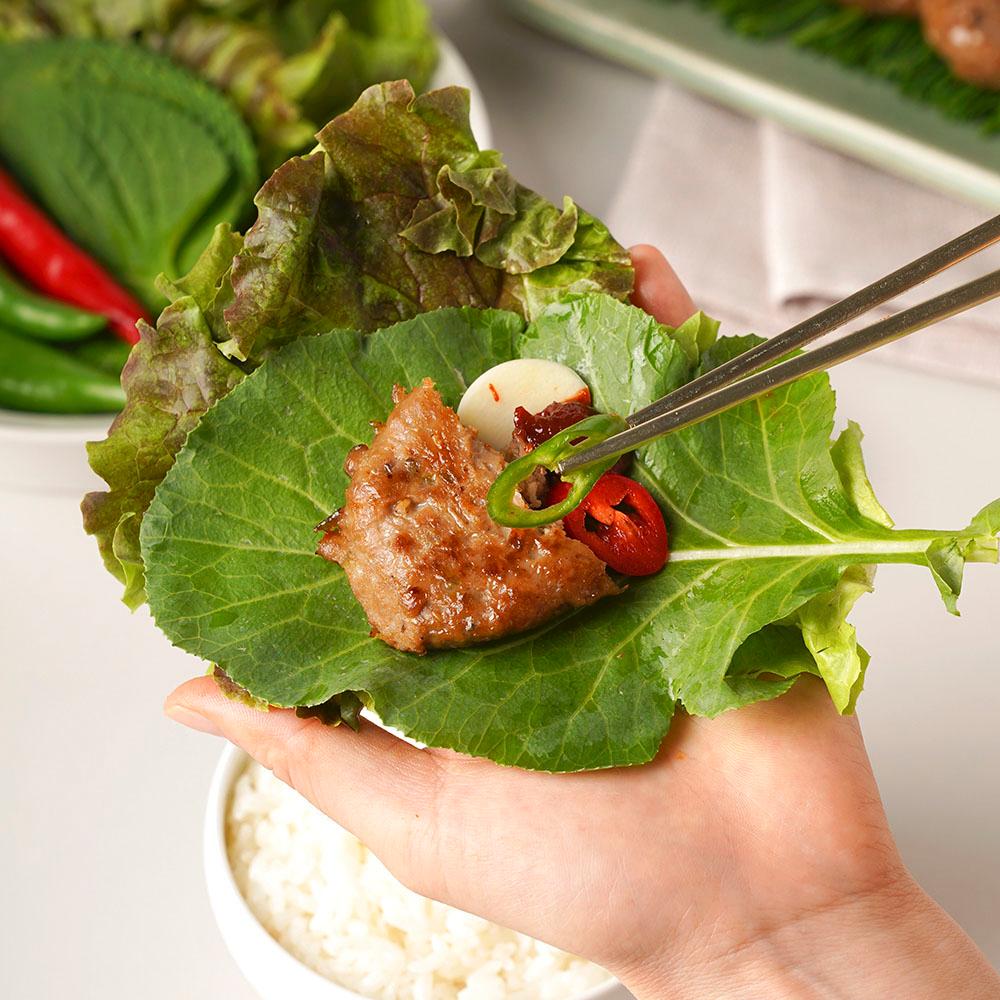[온밥엔] 육즙가득 한입떡갈비구이 2종 (순한맛, 매콤한맛)-주식회사 휴닛-차세대 판로플랫폼 스토어(STORE) 36.5