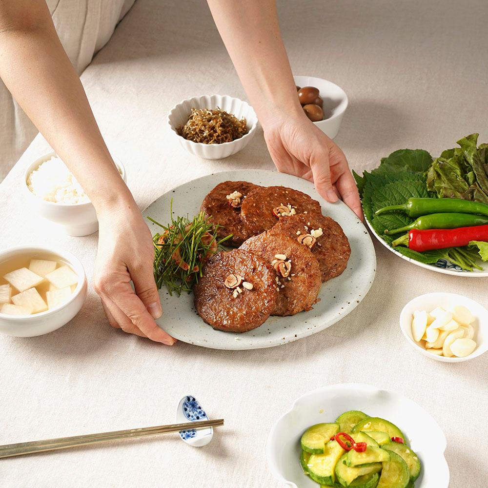 [온밥엔] 육즙가득 두툼 떡갈비구이 3종 (순한맛,매콤한맛,치즈)-휴닛-차세대 판로플랫폼 스토어(STORE) 36.5