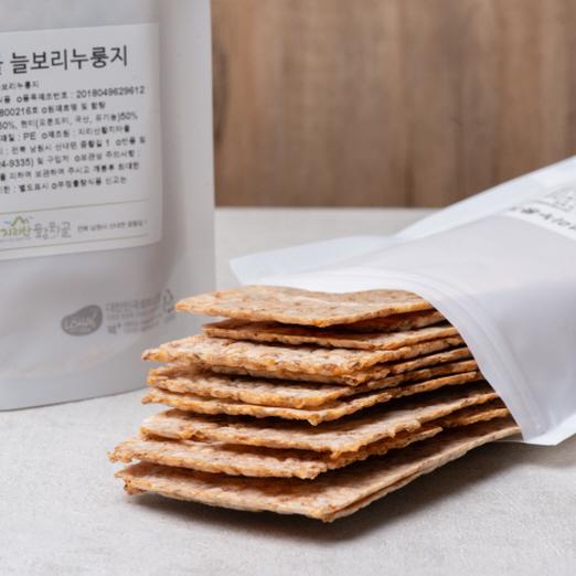 유기농[ 황치골늘보리누룽지] 150g 1팩-지리산황치마을 영농조합법인-차세대 판로플랫폼 스토어(STORE) 36.5