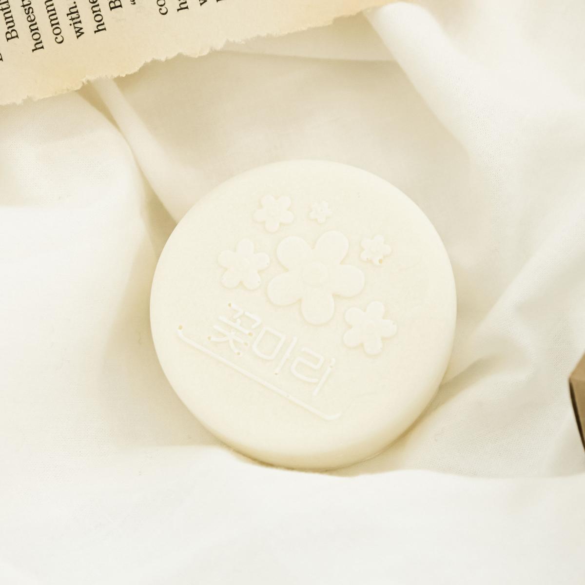 꽃마리 세탁용 과탄산소다솝 90g 속옷 면생리대 표백 세탁 빨래비누-꽃마리협동조합-차세대 판로플랫폼 스토어(STORE) 36.5