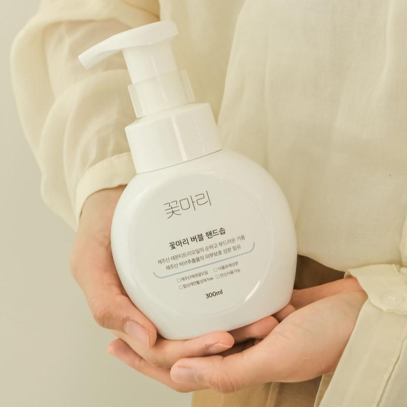 꽃마리 버블핸드솝 리필 450ml 제주산 친환경 허브 핸드워시 라벤더 시트러스-꽃마리협동조합-차세대 판로플랫폼 스토어(STORE) 36.5