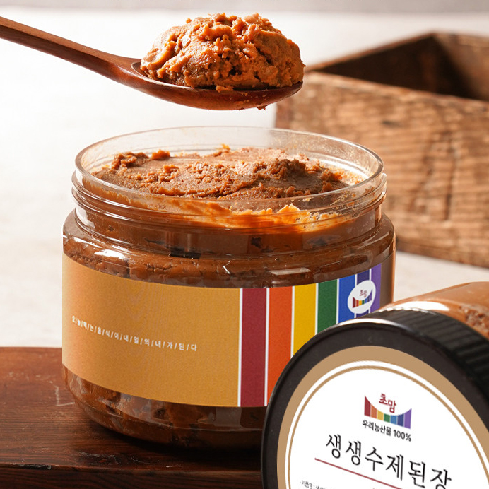 무첨가 국산 콩 맛있는 저염 수제 된장 800g-농업회사법인 주식회사 초맘-차세대 판로플랫폼 스토어(STORE) 36.5