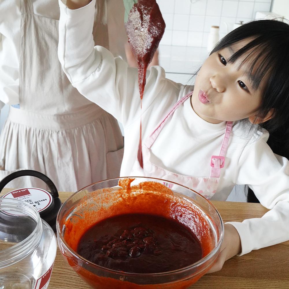 초맘 체험학습용 고추장 만들기 밀키트 세트 국산재료 100%